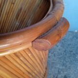 Pot cover in rattan period 1970