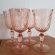 4 Roseline glasses on foot