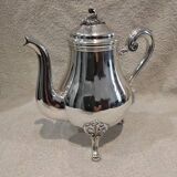 Silver-plated metal teapot by Christofle, Marly rocaille pattern, 1L