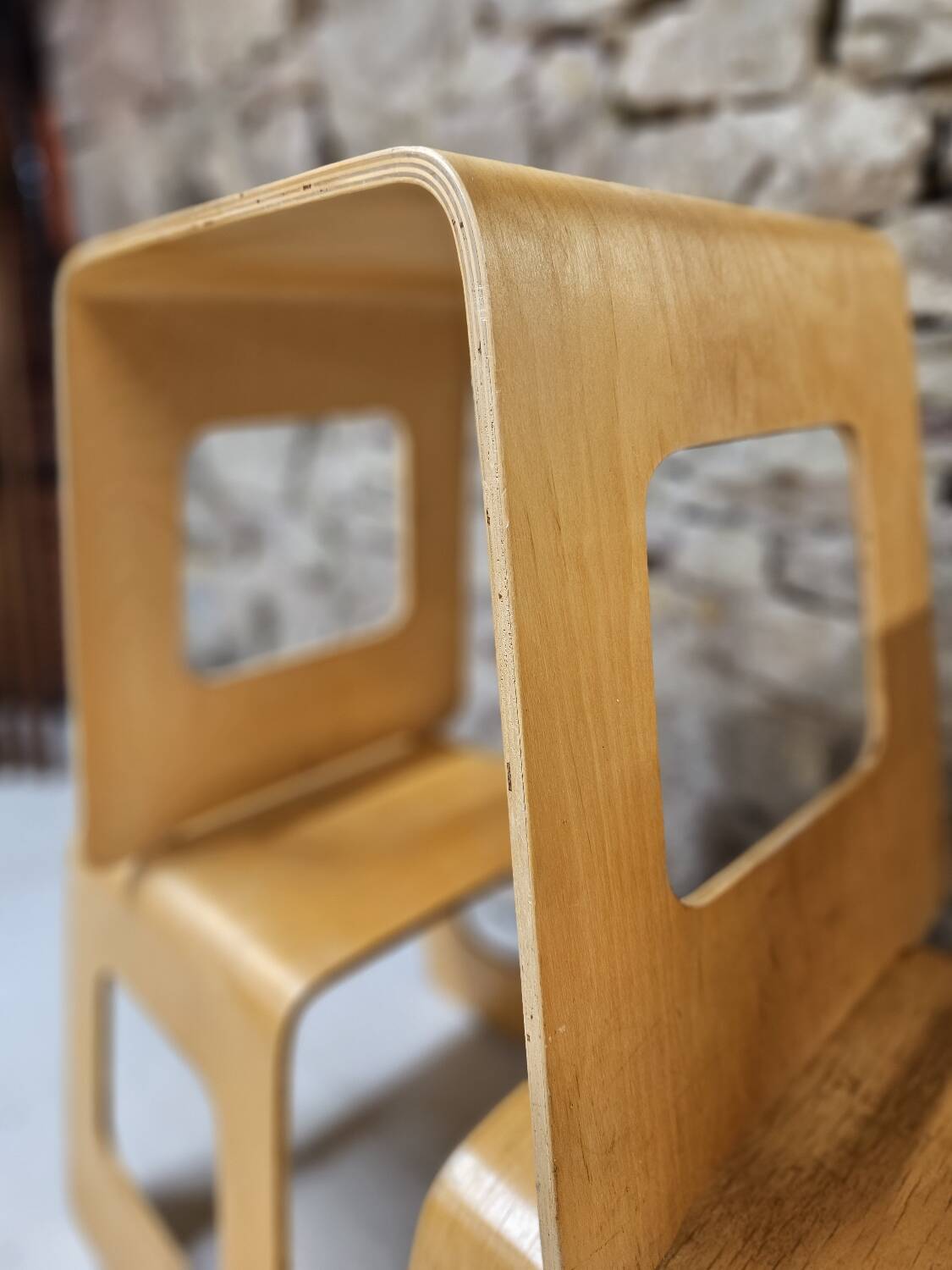 Lot 5 tabourets Lisa Noringer pour Ikea 2000"