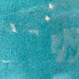 Vintage Early 20th Century Middle Eastern Ceramic Vase - Turquoise Glaze