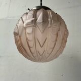 Art Deco glass suspension