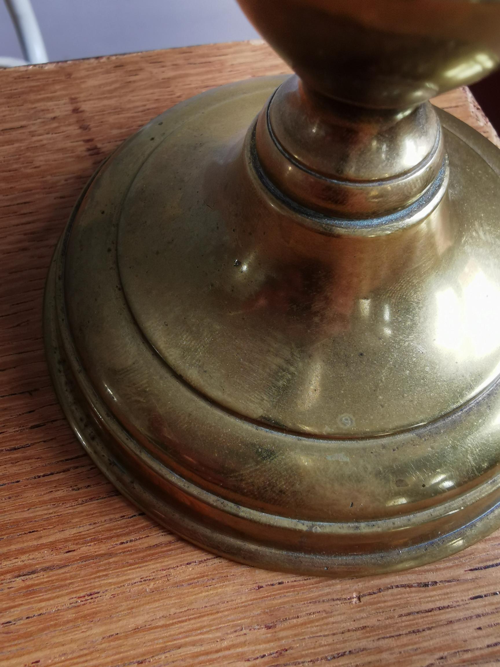 Brass candlestick