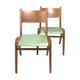 Scandinavian style wooden chairs