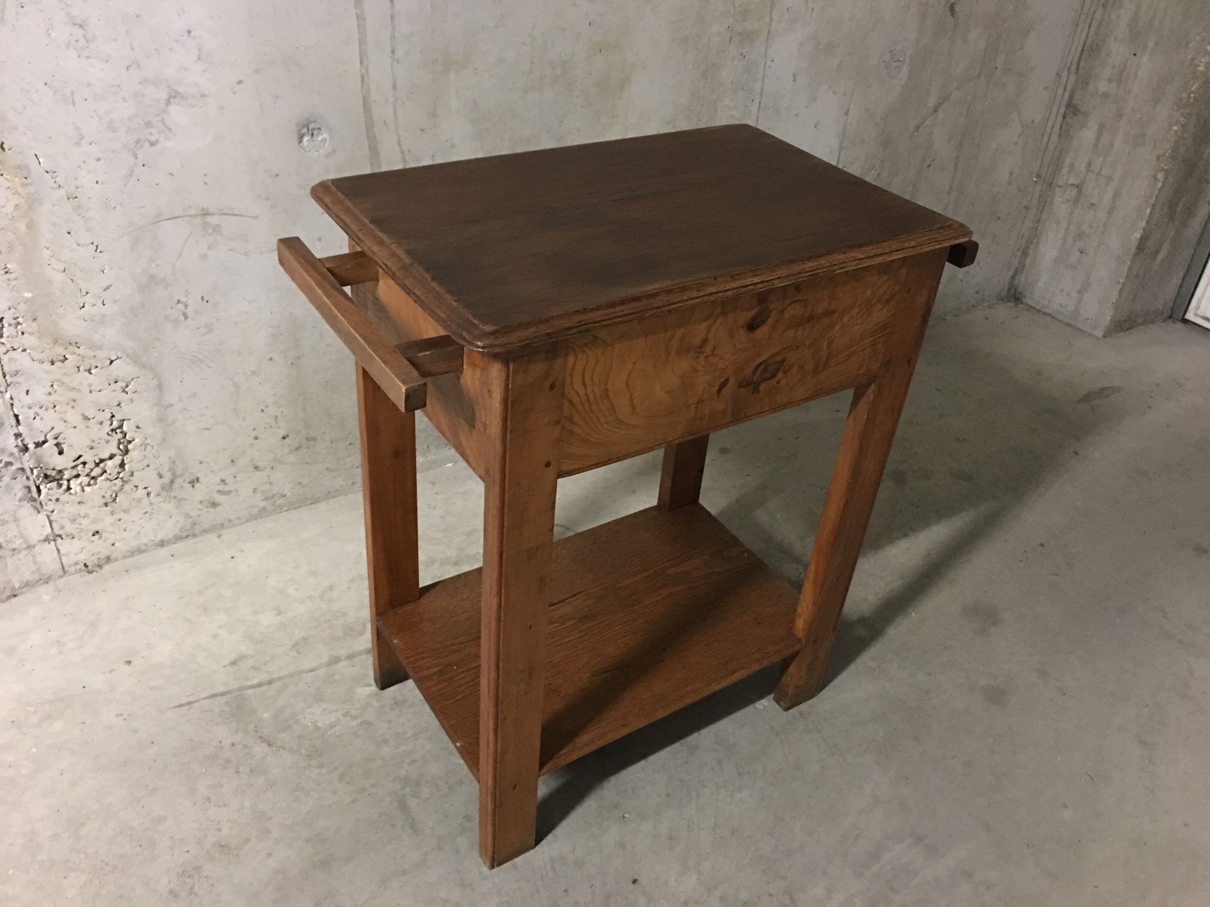 Wooden table rustic