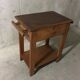 Wooden table rustic