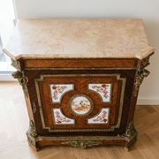 Ensemble buffet Napoléon III : bois et marbre