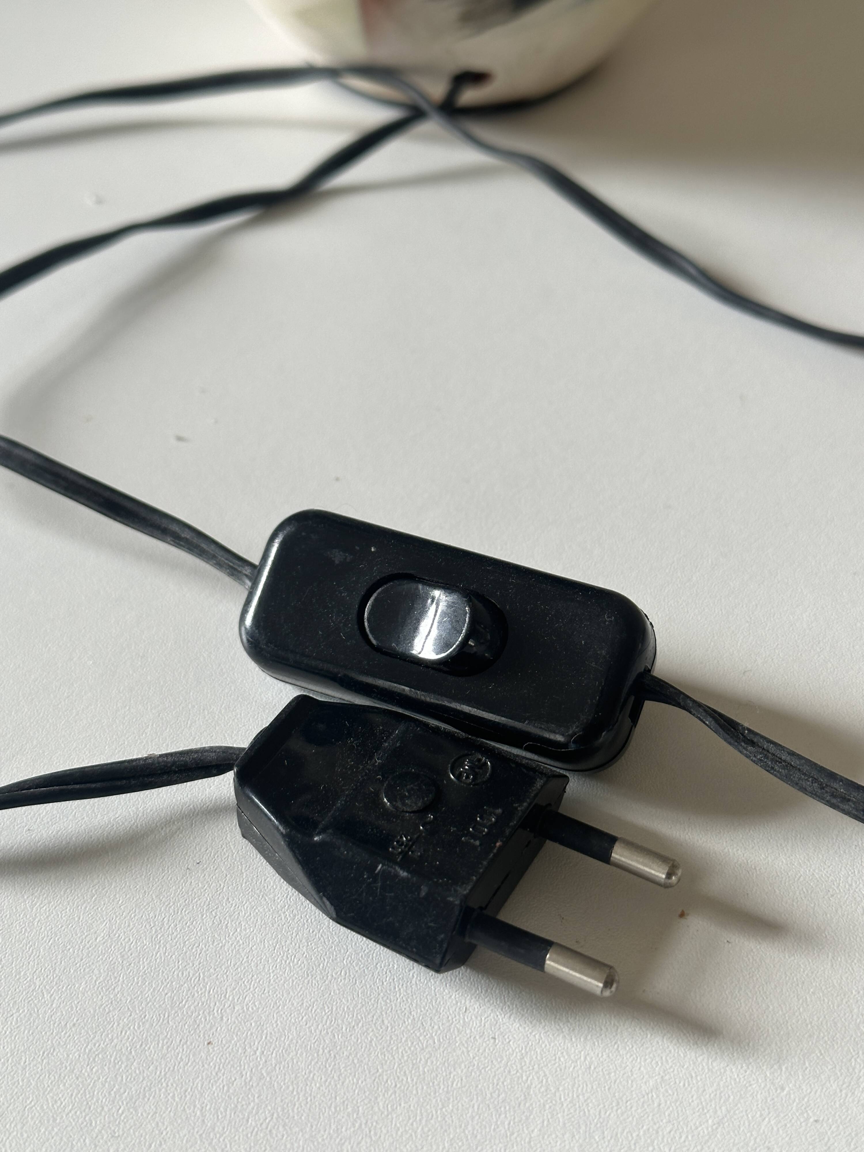 Vintage ceramic terracotta lamp 80s 90s