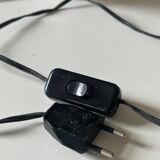 Vintage ceramic terracotta lamp 80s 90s