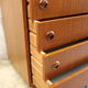 Scandinavian teak dresser and storage, 60's