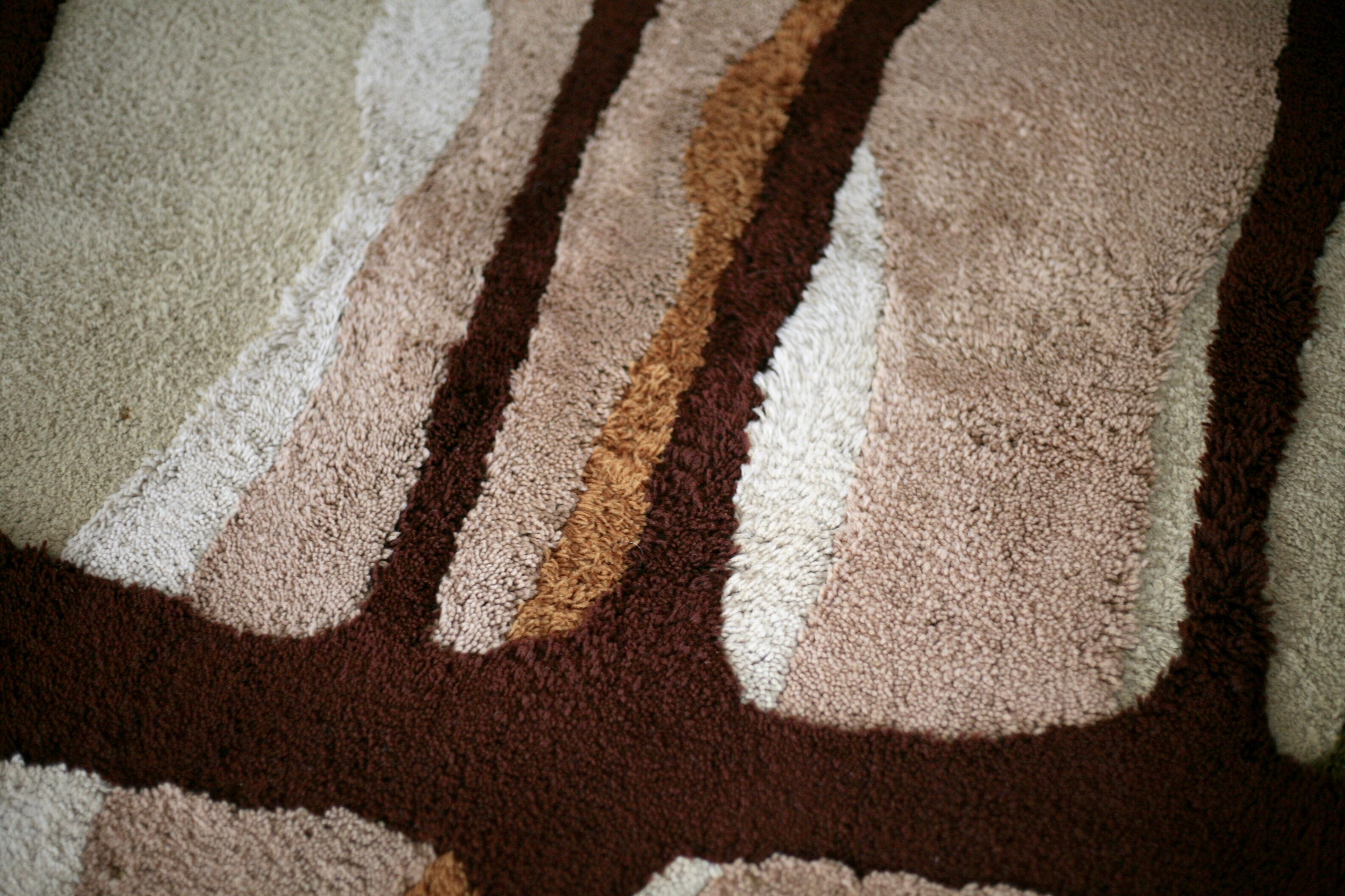70s rug, published by Adoros, dralon, Germany