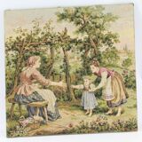 Old wall tapestry