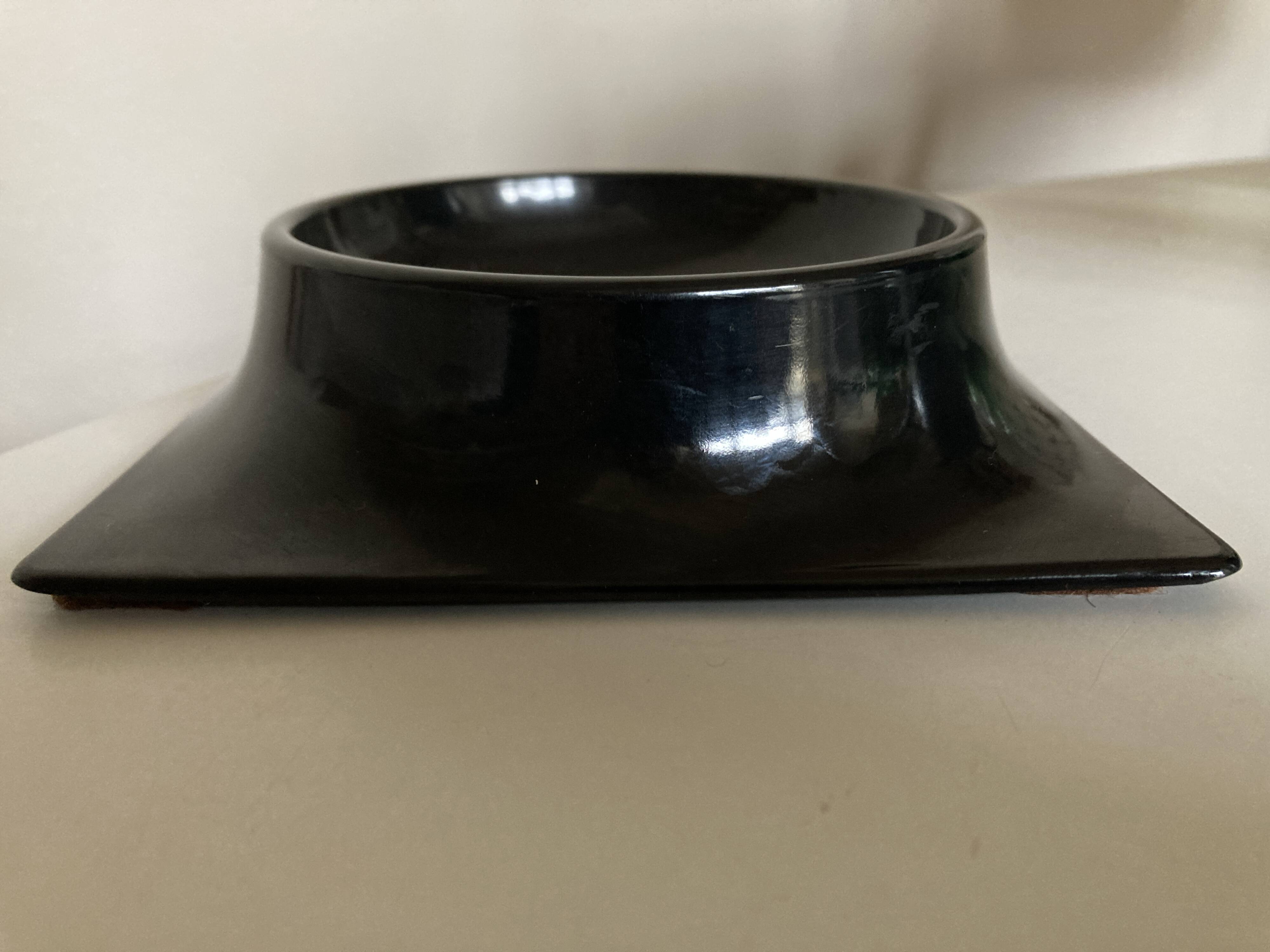 Bakelite pocket tray Italian design space age 1970