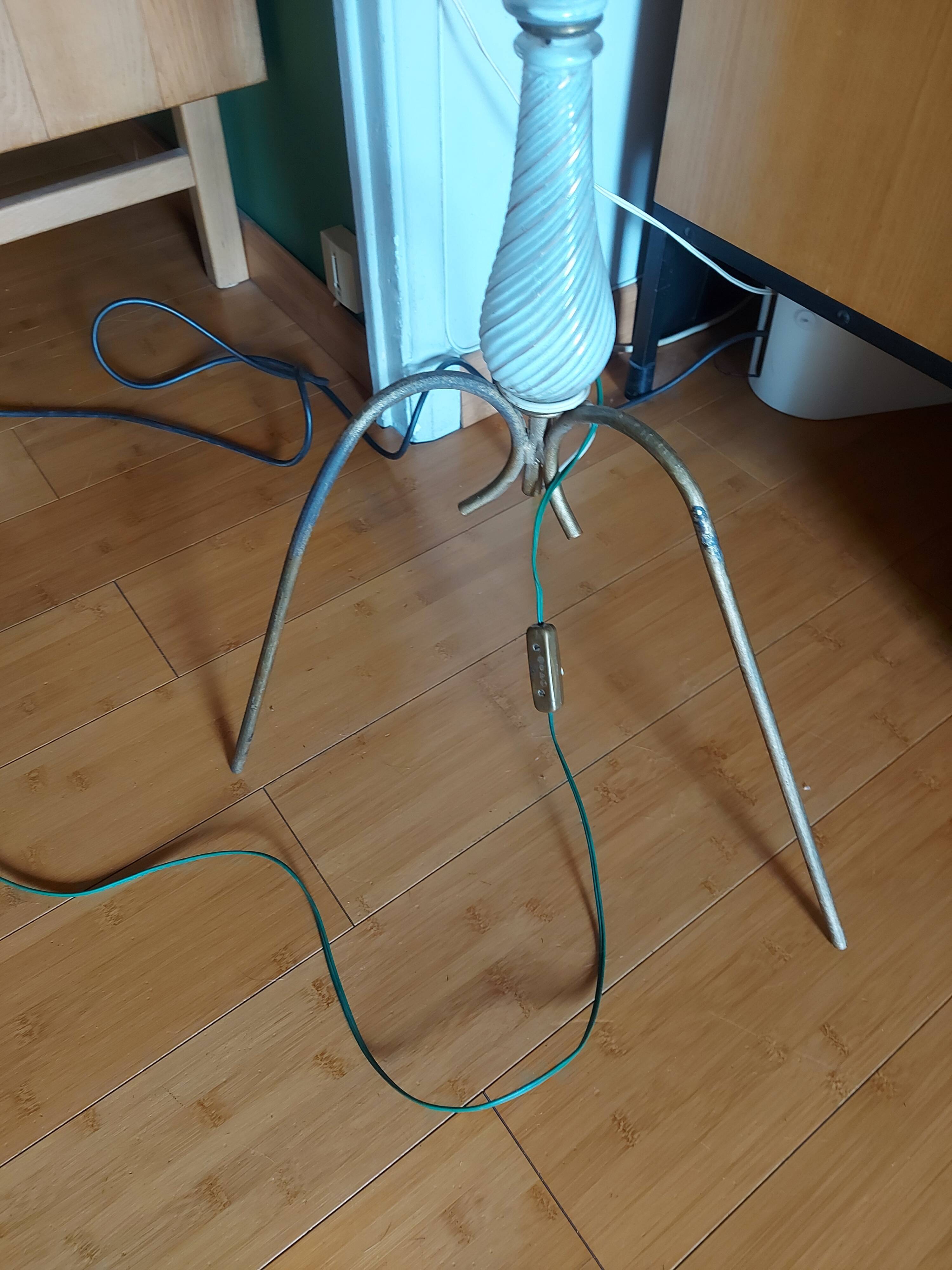 Vintage Wallano floor lamp