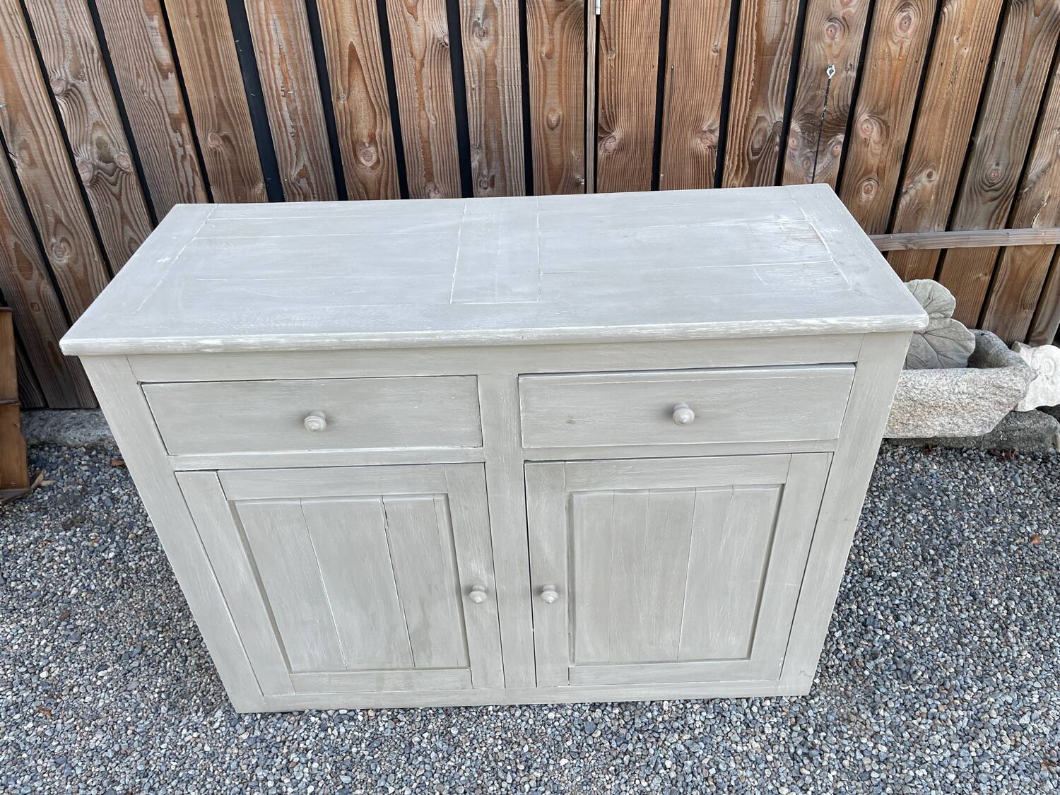 Parisian buffet with 2 doors and 2 drawers