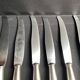 6 puiforcat richelieu silver table knives