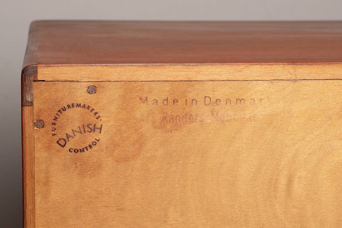 Danish teak sideboard model, Harry Østergaard, Randers Mobelfabrik 1960