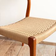 Set of 4 chairs 71 in teak by Niels O. Møller, JL Moller, Mid Century