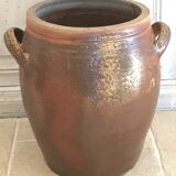 Glazed sandstone jar