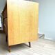 Commode bois et rotin