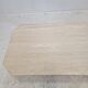 Rectangle Travertine Coffee or Side Table, Italy 1980s