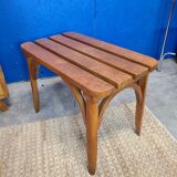 Bench, luggage rack in the style of Baumann