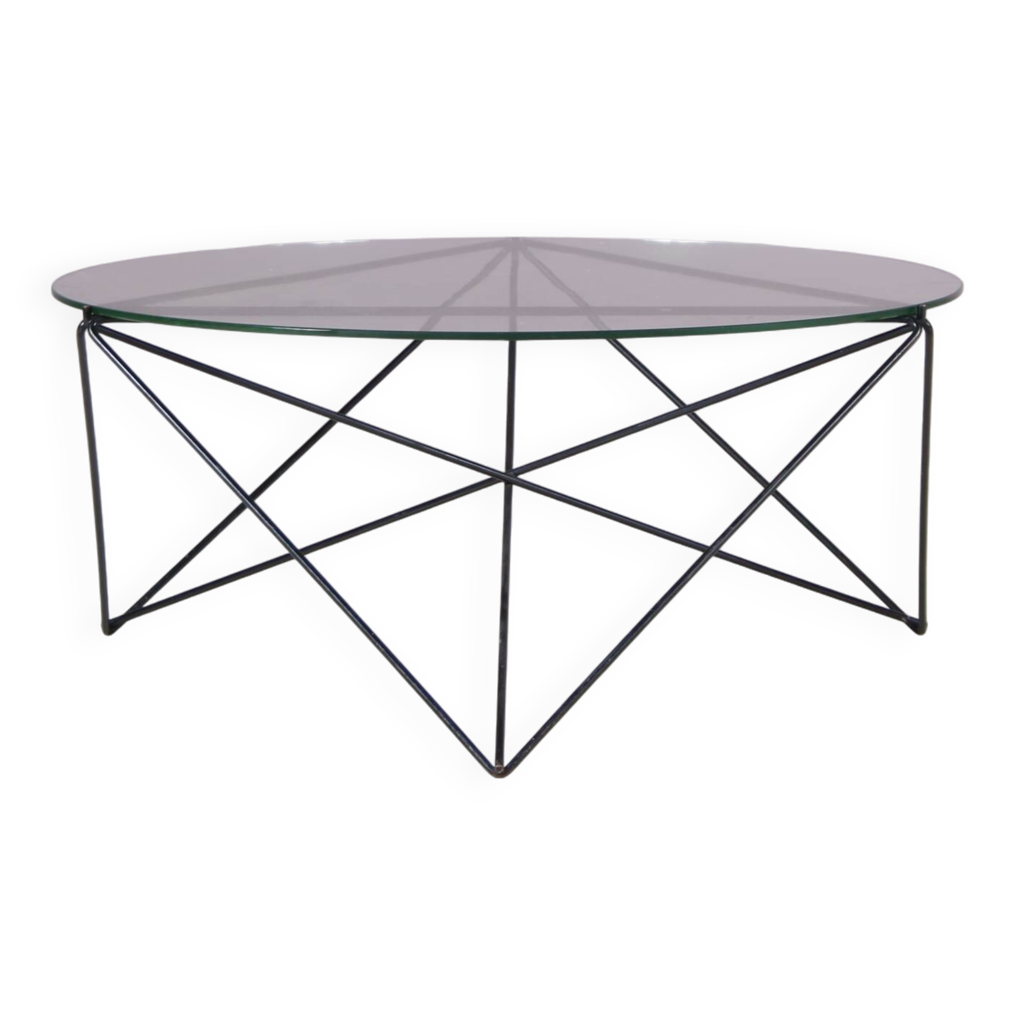 1960s Round coffee table from Switzerland