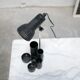 Vintage black desk lamp with pencil holder