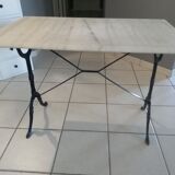 Vintage marble bistro table 1960s