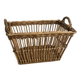 Laundry basket, woven wicker