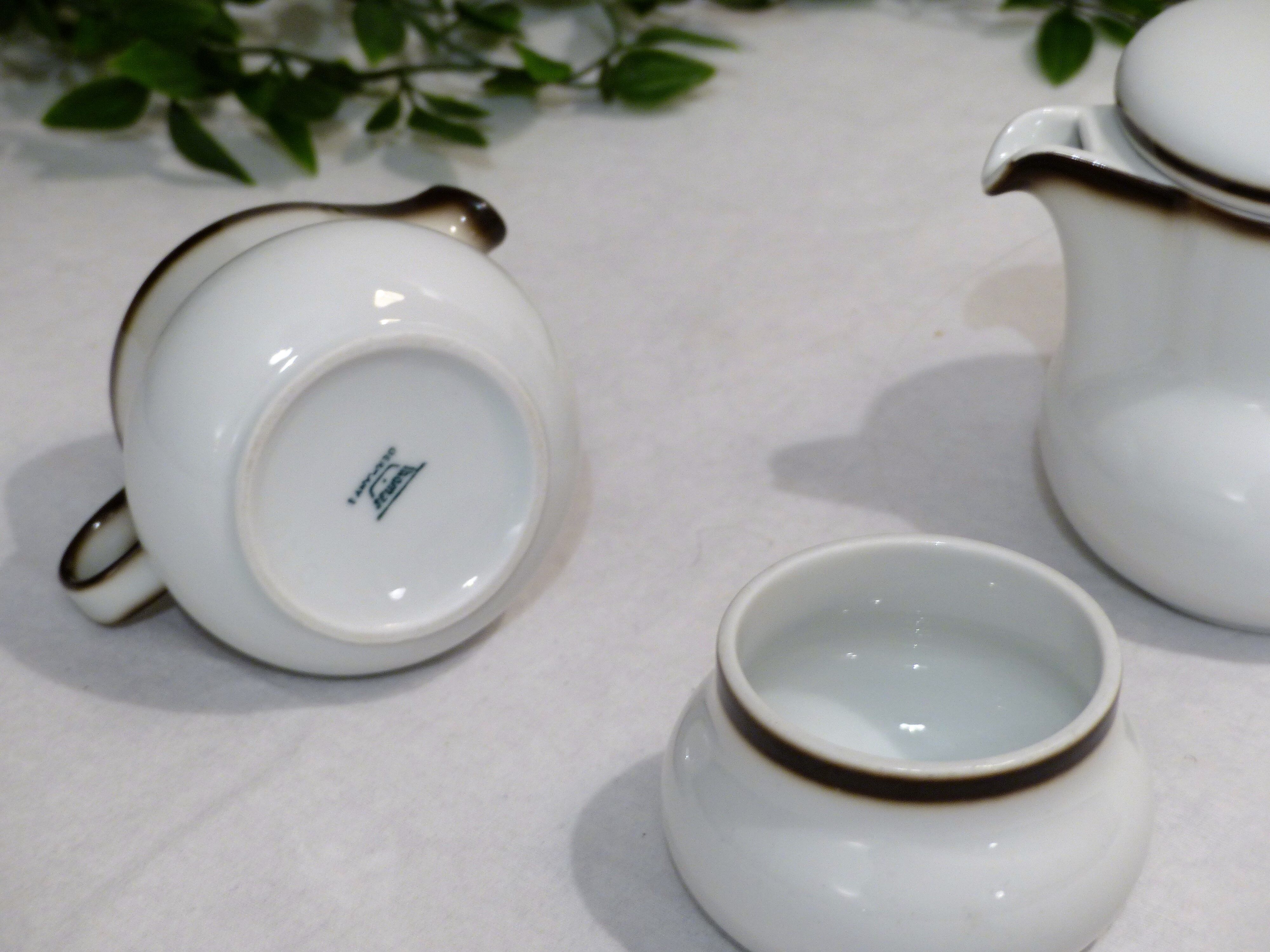 Porcelain tea set 3 pieces