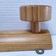 Coat rack solid pine hooks from the 80s-90s