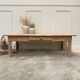Table basse de ferme