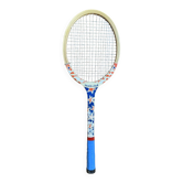 Vintage gerco star wooden tennis racket sport