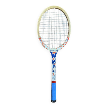 Raquette tennis ancienne gerco star bois sport vintage
