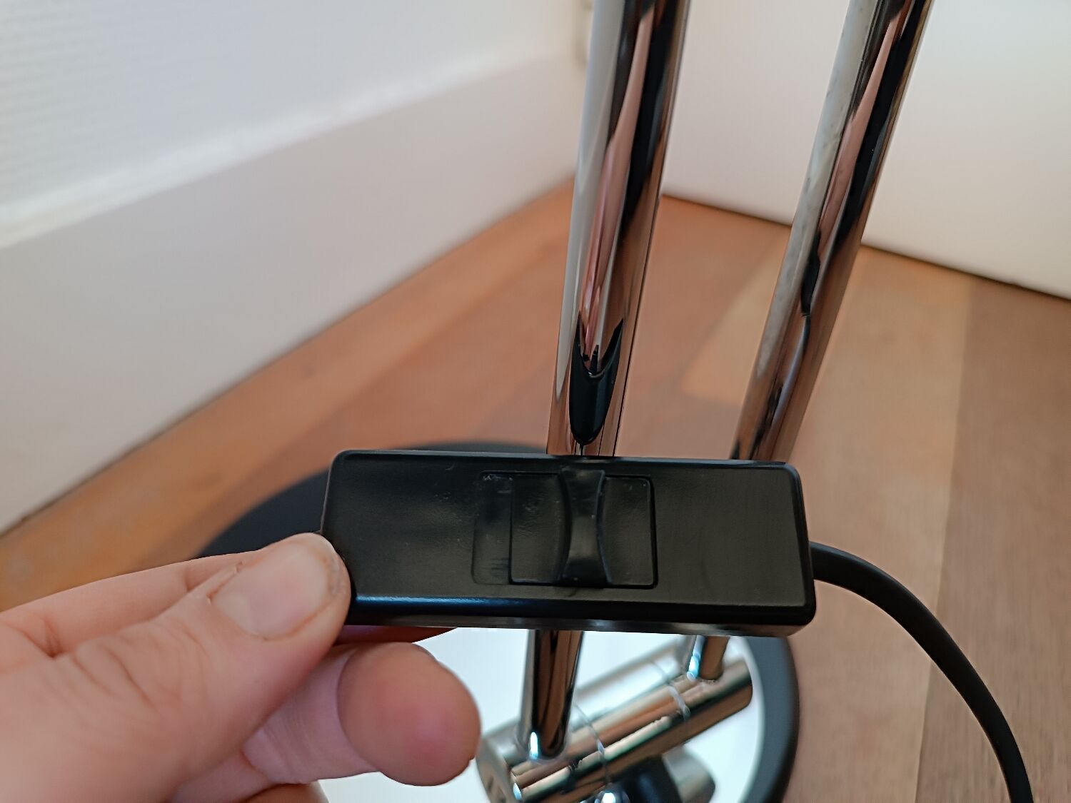 Mushroom swivel desk lamp, Aluminor , vintage 70s