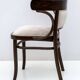Thonet Austrian Curved Wood Armrests Chair, 1920s