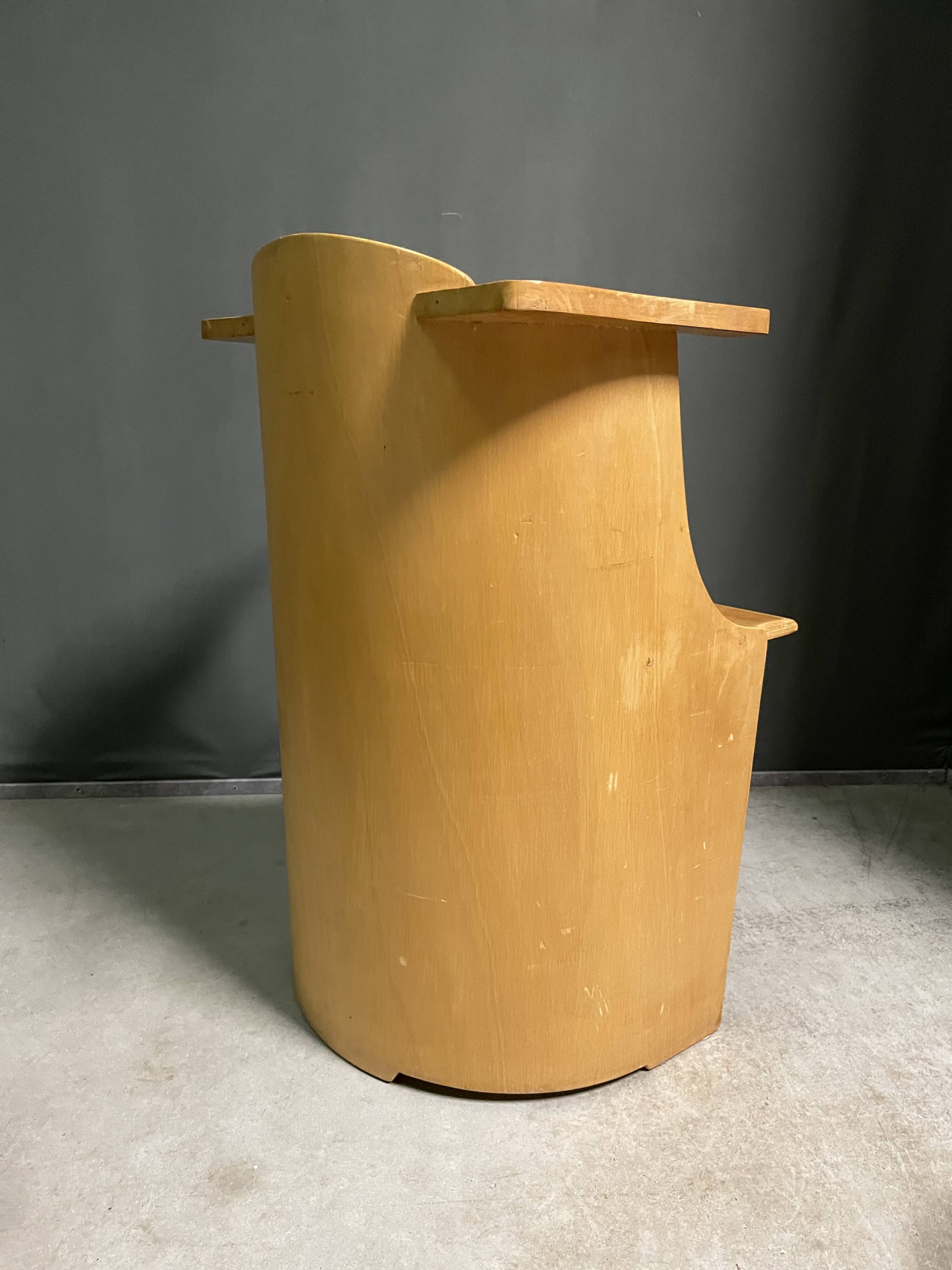 Rare version  D61 chair by  El Lissitzky