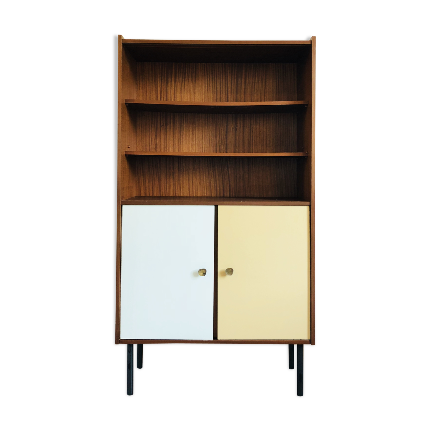 Vintage teak library 1960