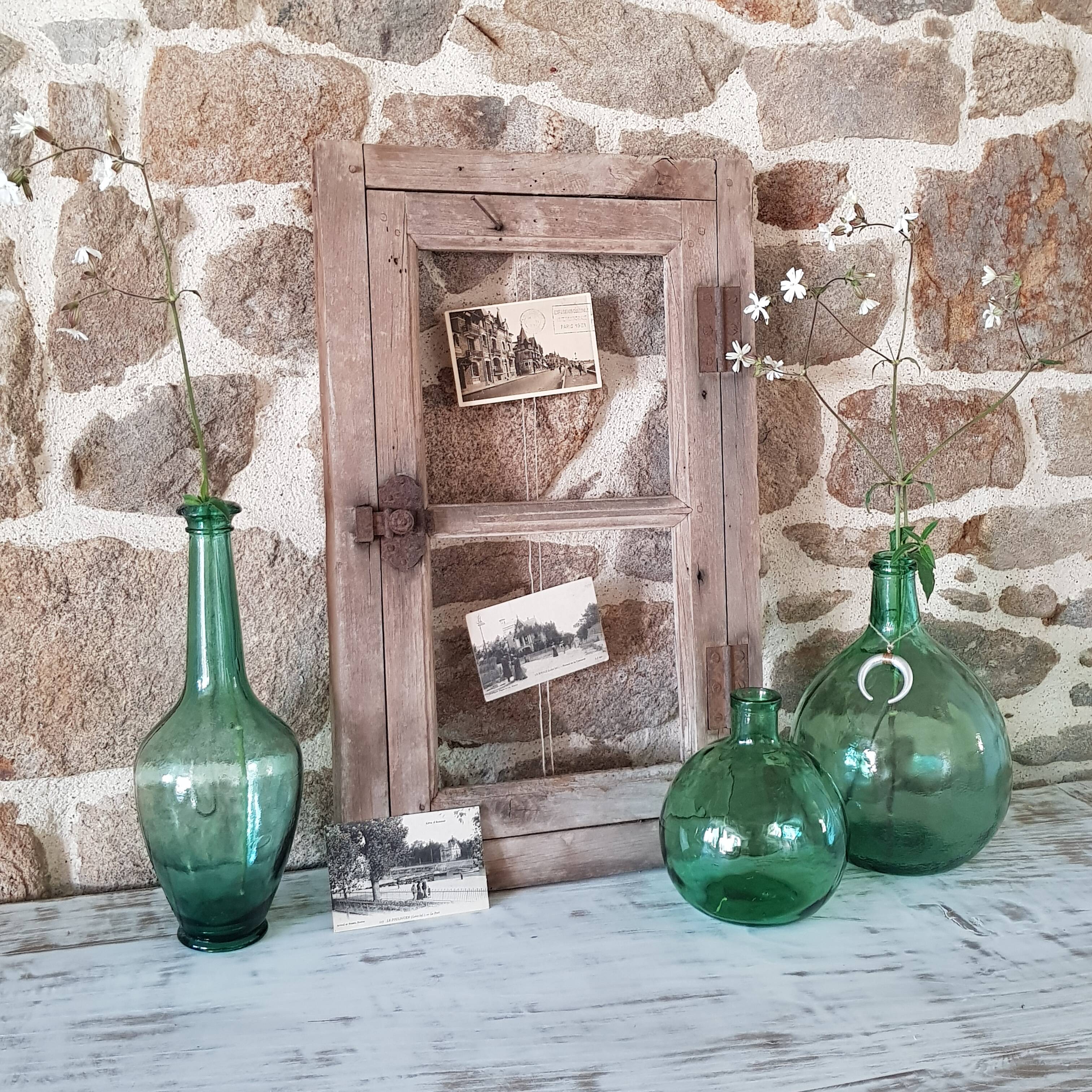 Old window H68xl42cm