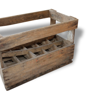 Bottle wooden rack