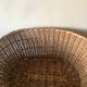 XL wicker laundry basket