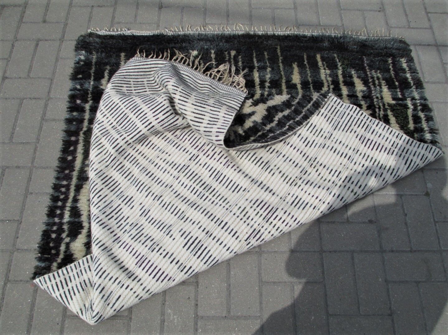 Tapis 195x140, Suède, années 1960