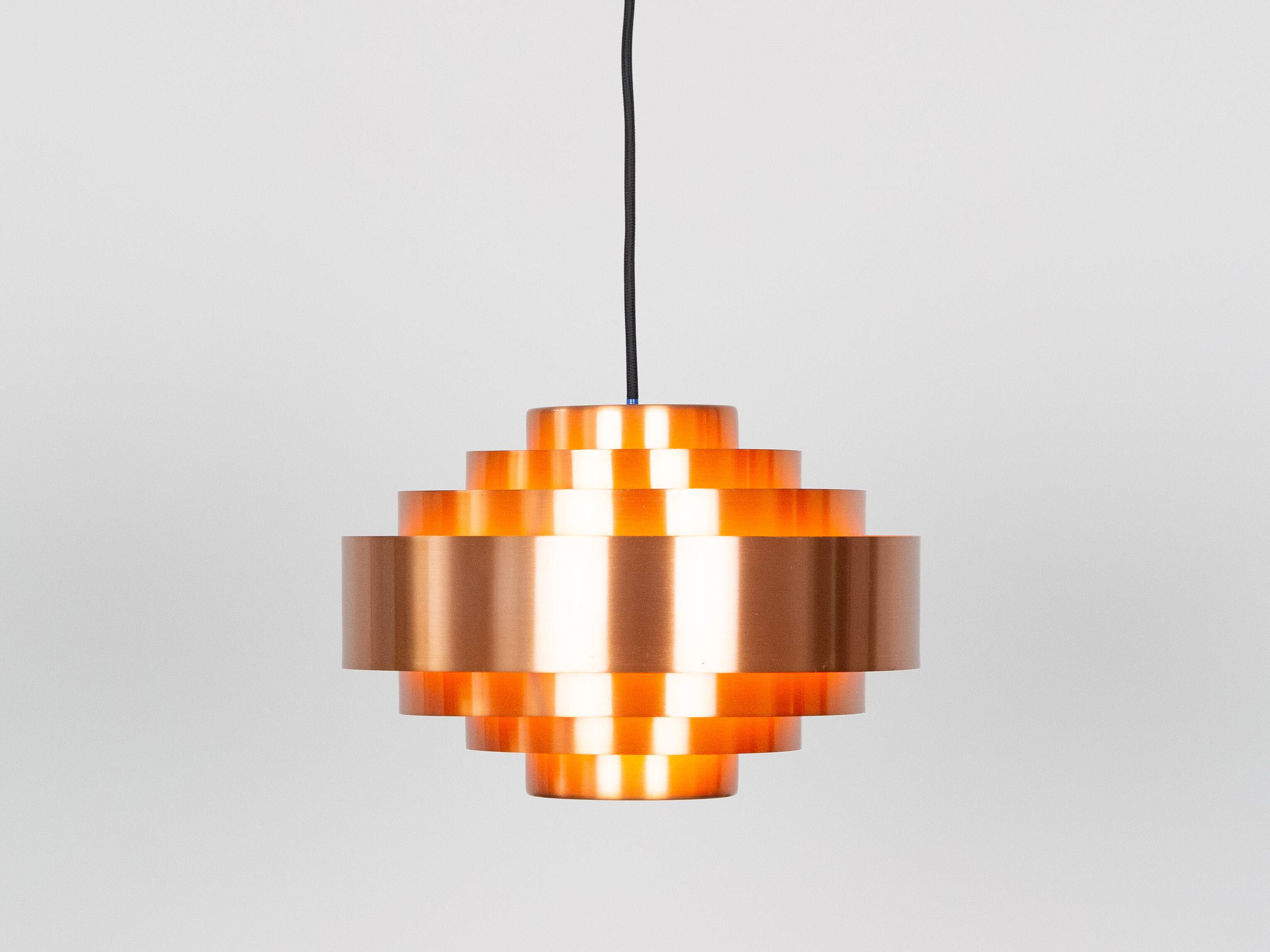 Vintage Danish Pendant Lamp by Jo Hammerborg for Fog & Mørup, 1960s
