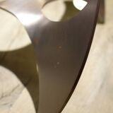 Table Basse Propeller en Verre par Knut Hesterberg pour Ronald Schmidt, 1960s