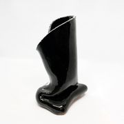 Ceramic handmade vase, Lorenzo, Italy 1970s