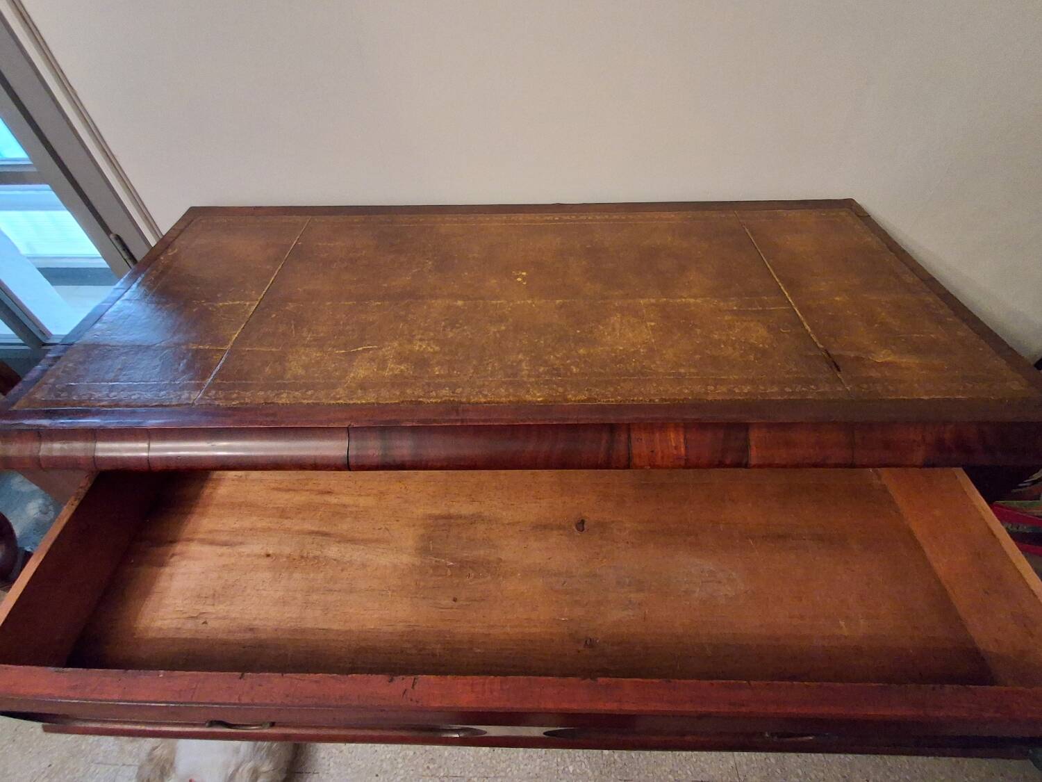 English buffet in mahogany