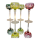 Box of 4 Val Saint Lambert "Berncastel" no. 204 Roemer glass – Belgium 1905