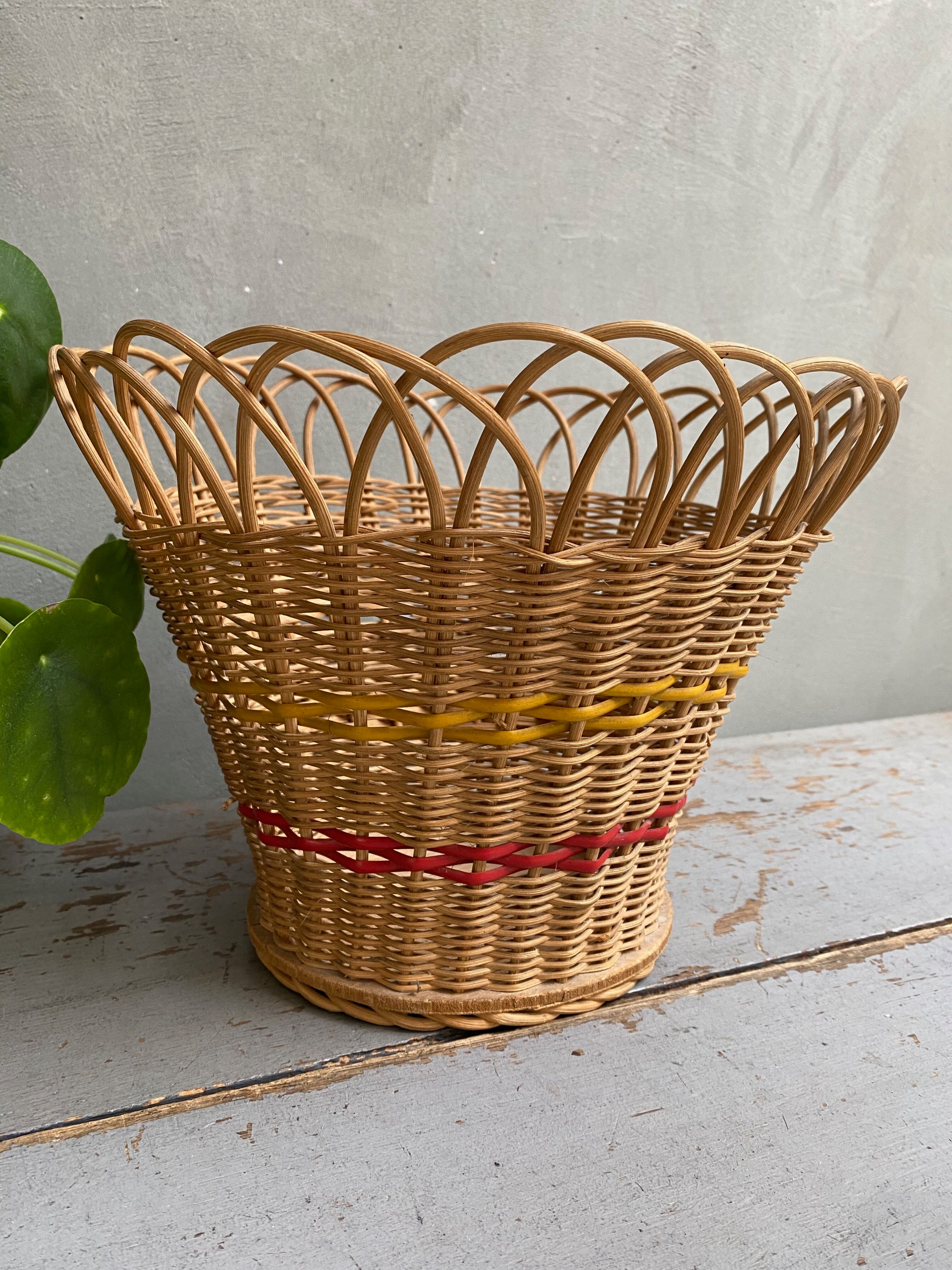 Corbeille à papiers vintage