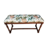 Louis XIV style piano bench with two seats